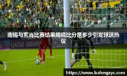 南锡与索肖比赛结果揭晓比分是多少引发球迷热议